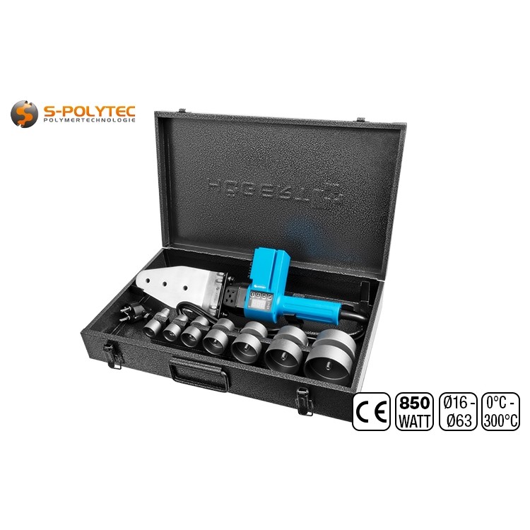 The PTFE non-stick coating prevents the hot pipe from sticking to the adapter