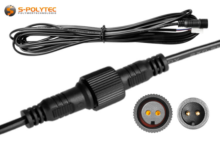 The MINI spotlight with a 36mm aluminium housing has compact installation dimensions of 28mmx29 mm