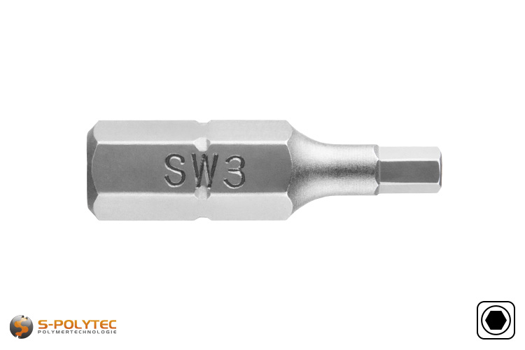 Our cross bits made of S2 steel for Phillips screws impress with their enormous service life
