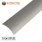 The stainless steel floor profiles are completely rustproof and have an attractive brushed surface