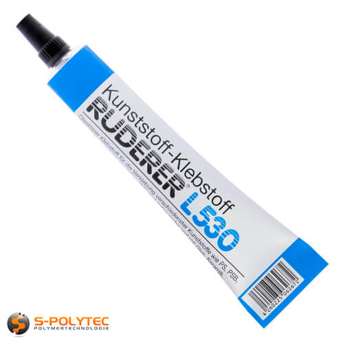 Adhesive plasticglue Ruderer L530 crystal-clear transparent