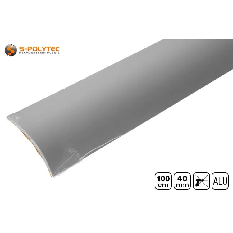 The smooth floor profiles are individually shrink-wrapped and provided with a protective film on the adhesive surfaces