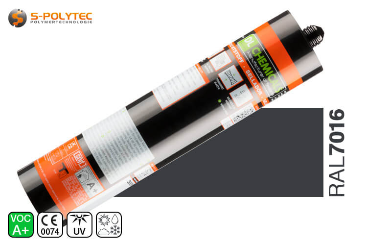 Silicone Parasilico AM-85-1 T anthracite RAL 7016