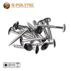 HPL screws jet black (RAL 9005)