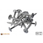Buy matching HPL screws dusty grey (RAL 7037) directly with it