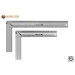 Vorschaubild The high-quality aluminium try squares are available in two sizes: 255x190mm and 355x190mm