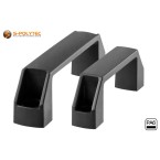 Buy matching Plastic bow handle in black directly with it