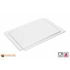 PETG sheets food compliant, low flammability as standard size sheets 2.0 x 1.0 meters