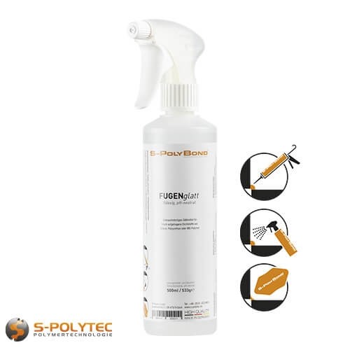 FUGENglatt in the practical 500ml spray bottle was developed for smoothing freshly applied joints 