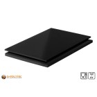 Polyethylene sheets (PE-HMW, PE-500) black with smooth surface from 10mm to 100mm thickness as standard size sheets 2.0 x 1.0 meters