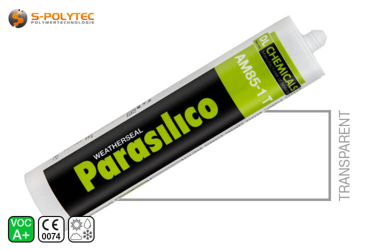 Silicone Parasilico AM-85-1 T clear transparent