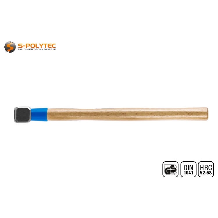 Both the web and the fin have a high degree of hardness of 52 - 58HRC as the striking surface