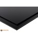 Vorschaubild Aluminium composite panels (Alu-dibond) in black in custom cut - detailed view