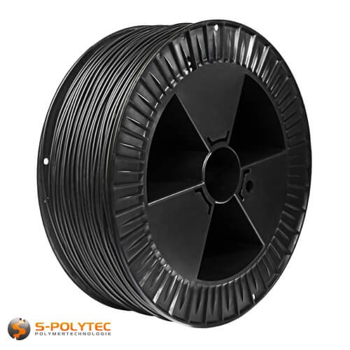 50-Pack Black PP Plastic Welding Rods (4mm Triangular) - For Repairing Polypropylene