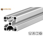 Buy matching Aluminium construction profile 40x40, groove 8, silver (anodised) directly with it