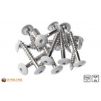 Buy matching HPL screws light grey (RAL7035) directly with it