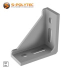 The heavy-duty angles for construction profiles are available in 30mm and 40mm widths
