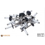 Buy matching Facade rivets anthracite (RAL 7016) directly with it