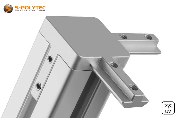 Our 3-way profile connectors for connecting three construction profiles at a right angle