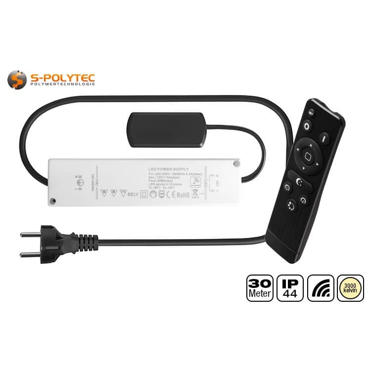 The 12V recessed spotlights with painted aluminium housing in protection class IP65 are suitable for outdoor use