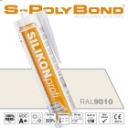 S-Polybond SILIKONprofi alkoxy-silicone pure white (RAL 9010)