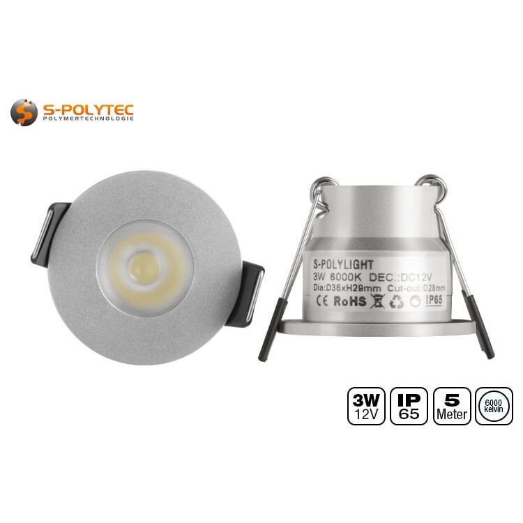 The wiring requires no specialist knowledge or tools thanks to dust- and splash-proof screw connections