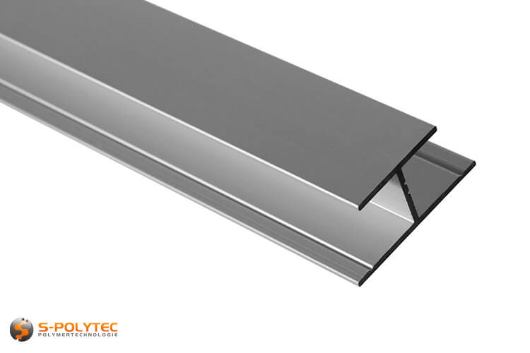 Aluminium H-profiles 6mm for connecting