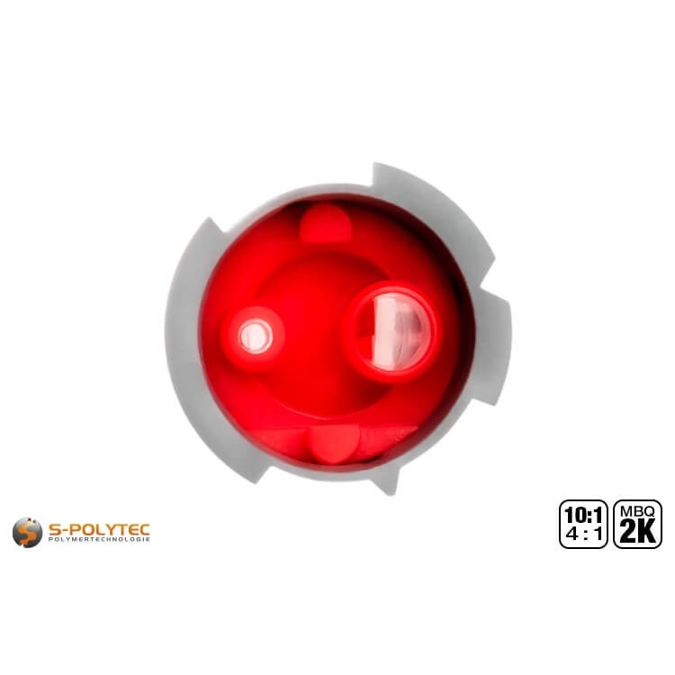 Adhesive mixer for 2-component adhesives up to 75ml in double cartridges with B-system connection for one-time use