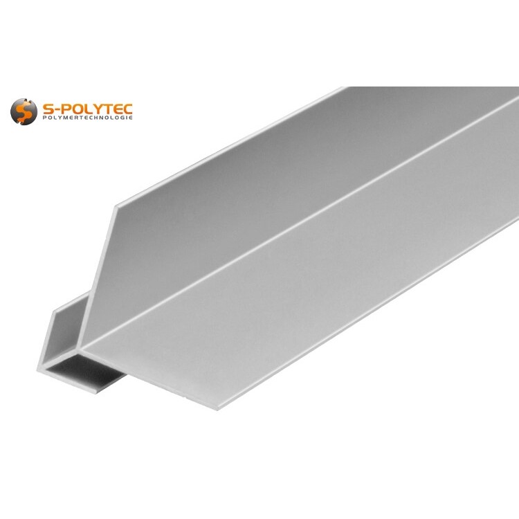 We offer the aluminium corner profiles in silver anodised for 90 degree outside corners in 2000mm length, 1000mm length or cut to size