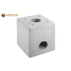 Buy matching Concrete base with drainage directly with it