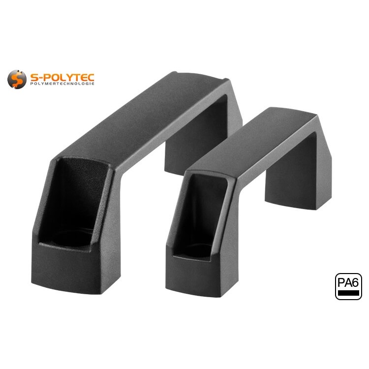 Bow handle for aluminium construction profiles