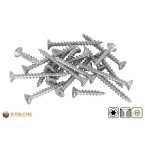 Buy matching fischer chipboard screws Ø 4.5mm (countersunk head, full thread, TX20) directly with it