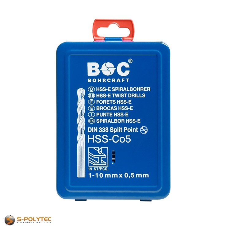 HSSE drill bit set Ø 1mm 10mm cheap online SPolytec
