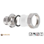 Buy matching Aqua-Plus PP-R screw coupling with male thread  directly with it
