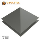 Aluminium composite panels with one-sided matt / glossy surface