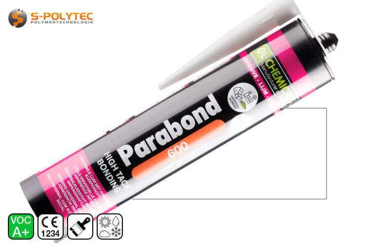 MS-polymer Parabond 600 White - high tack adhesive sealant 