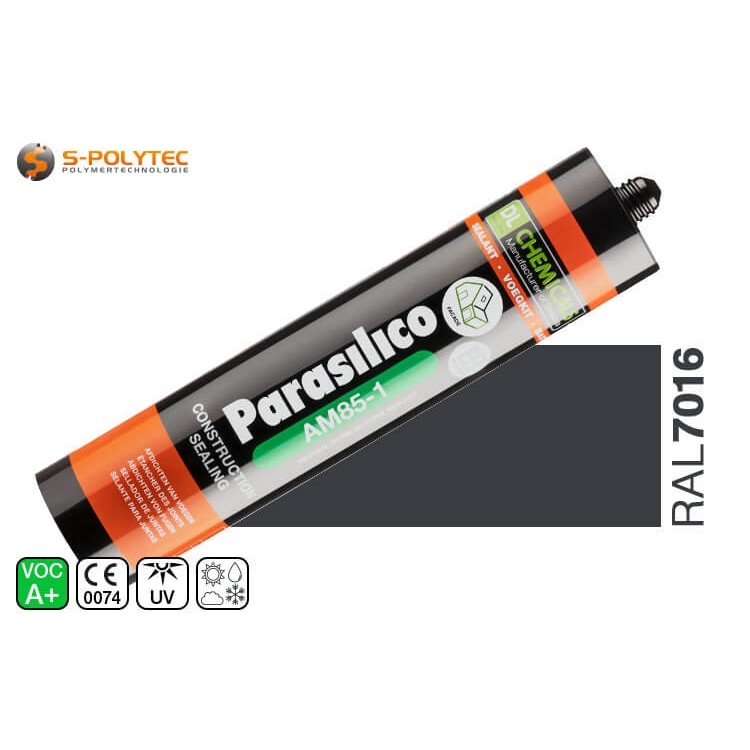 Silicone Parasilico AM-85-1 T anthracite RAL 7016