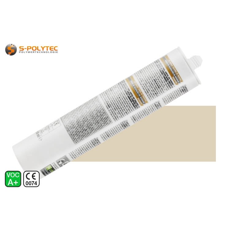 Silicone-free parquet acrylic for grouting and filling holes, cracks and unevenness in boards and beams