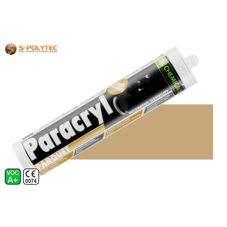 Paracryl Parquet middle oak 310ml - Parquet acrylic for oak floors, floorboards, parquet, skirting boards, laminate and cork