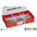 Vorschaubild The fischer FIXtainer DuoPower plugs and screws box contains 105 universal plugs SX and screws in three sizes each