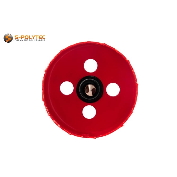 The ground 6 mm centre drill bit made of HSS guarantees precise cut-outs