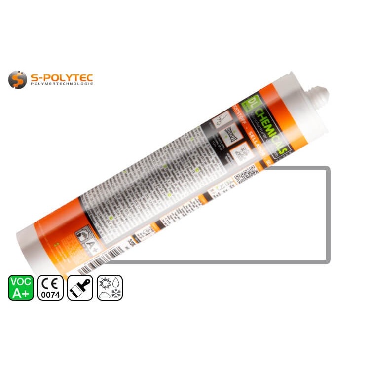 Paracryl EXTERIOR in white - The UV-resistant painter acrylic - Waterproof after application ✓ Very good adhesion ✓