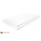 PTFE white as standard sized sheet 1200mm x 1200mm from 5mm - 15mm thickness