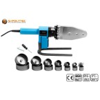 Buy matching Socket welder 850W in case (for pipes Ø 16mm - Ø 63mm) directly with it