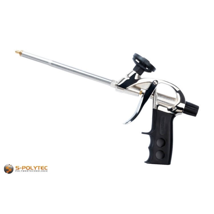 The high quality foam gun FOME FLEX Mega Edition with a robust metal housing.