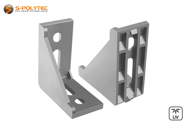 The mounting brackets allow for particularly stable constructions for the highest demands