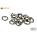 Vorschaubild Stainless steel spring washer for fastening with threaded bolts and nuts in size M5.