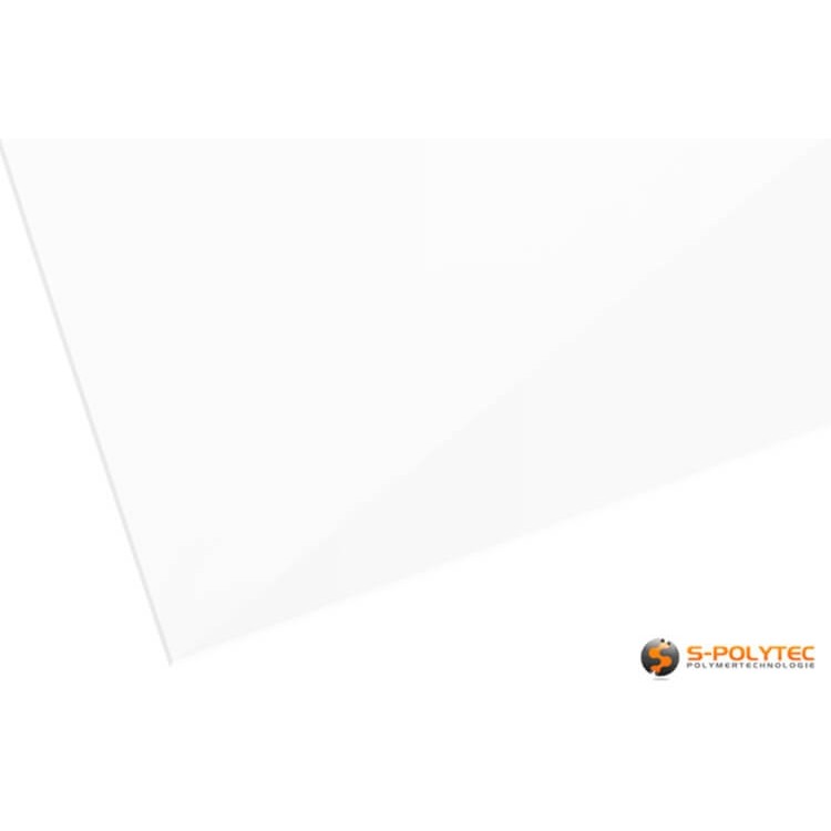 High-gloss surface in white of the DecoVitas Snow-White decorpanels - detailed view