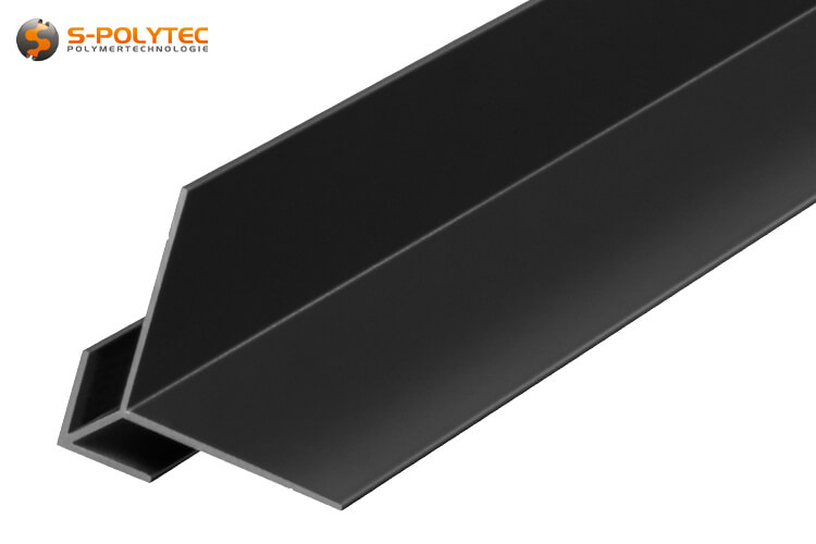 We offer the aluminium corner profiles in anthracite (RAL7016) for 90 degree outside corners in 2000mm length, 1000mm length or cut to size