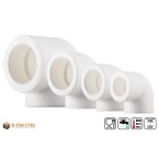 Buy matching Aqua-Plus PP-R Angle 90° in white directly with it